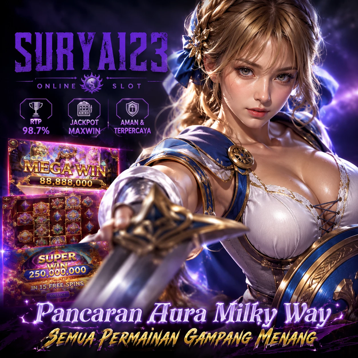 SURYA123 – Pancaran Aura Milky Way, Semua Permainan Gampang Menang